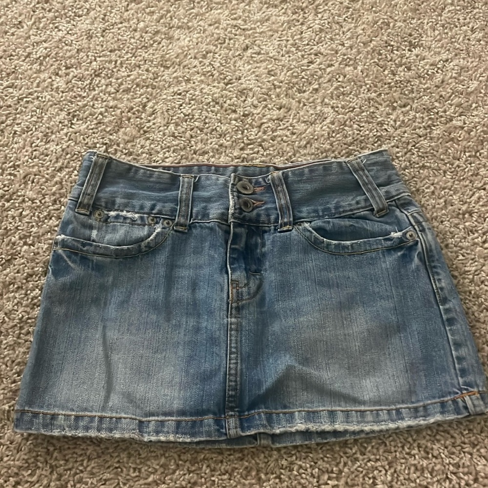 American Eagle  Jean size 0 skirt
